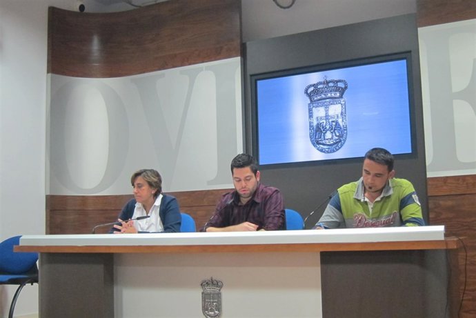 Ana Rivas, Rubén Rosón, e Iván Álvarez