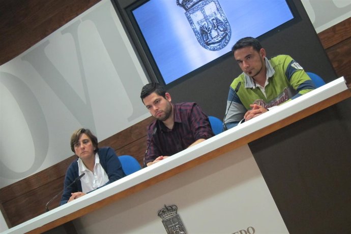 Rubén Rosón, en el centro