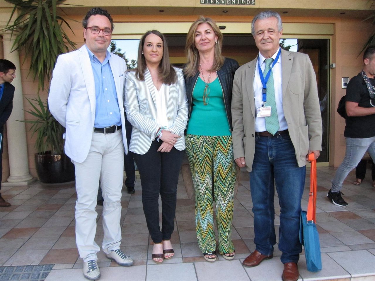 Antonio Rojas, Esther Ruiz, Elena Marín y Juan Antonio Ruiz