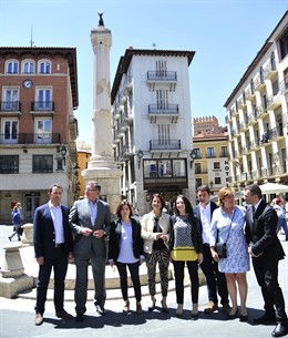Soraya Sáenz de Santamaría ha visitado este jueves Teruel