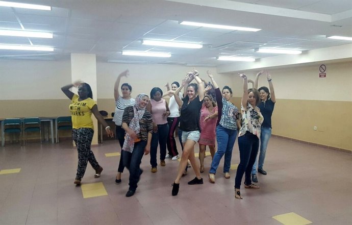 Taller de flamencoterapia desarrollado por Jaén Acoge.
