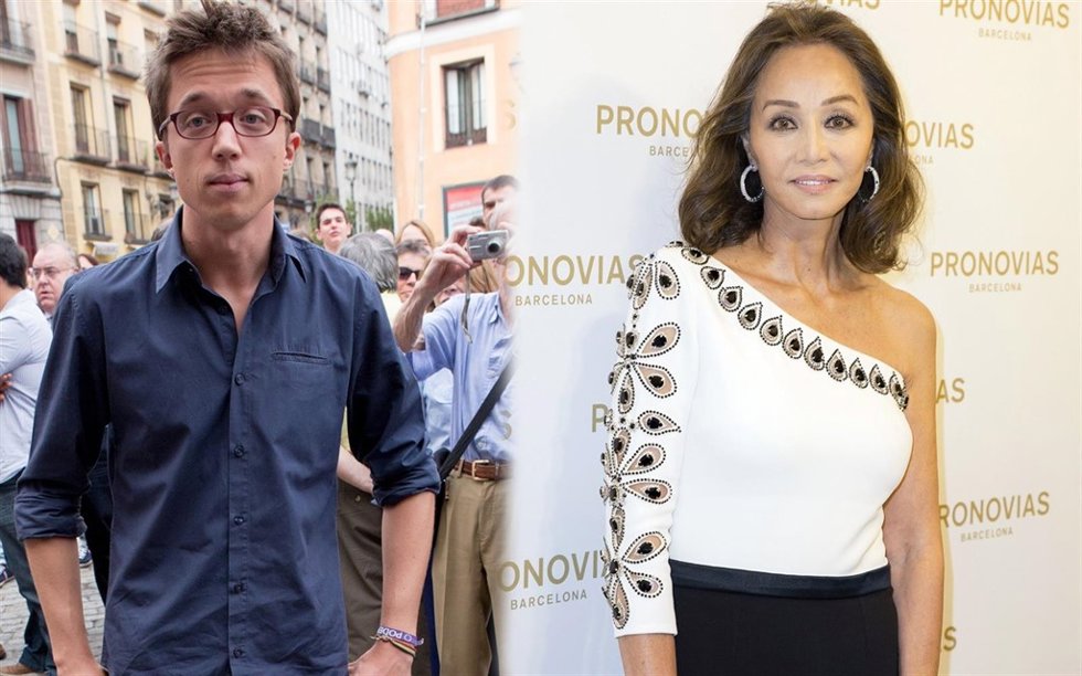 IÑIGO ERRREJÓN E ISABEL PREYSLER