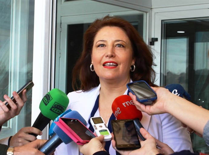 Carmen Crespo, portavoz del PP-A en el Parlamento andaluz