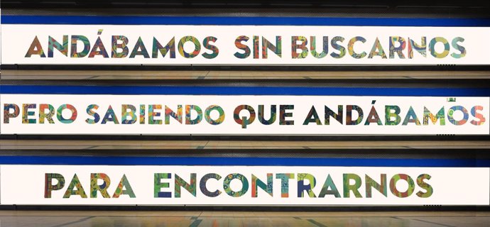 Frase de Julio Cortázar tras el trabajo del mural