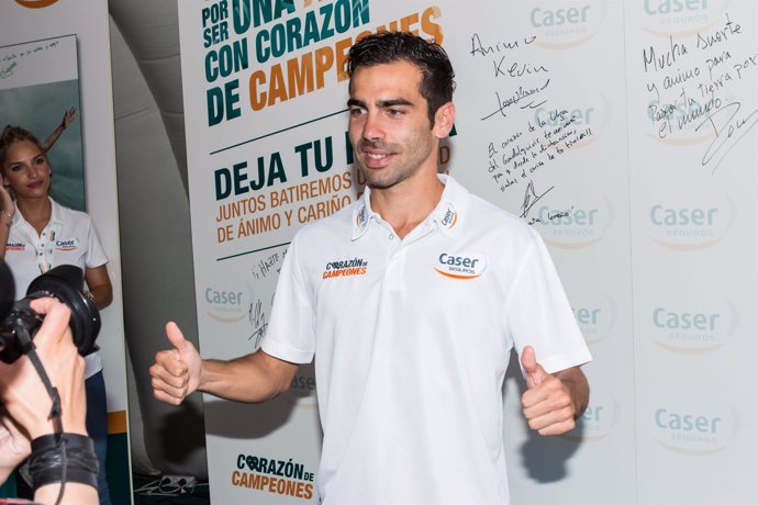 El atleta español Kevin López