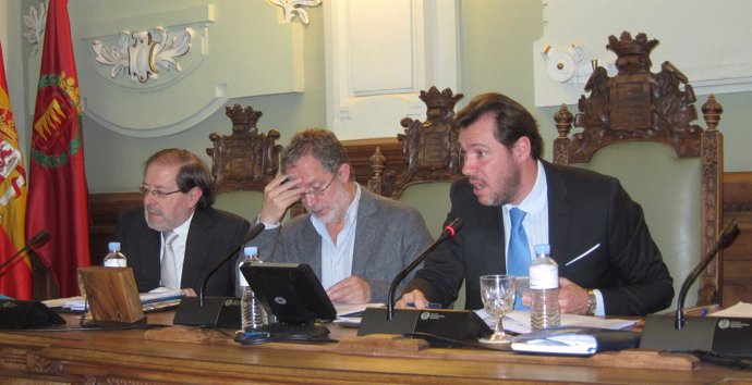 Imagen de archivo del alcalde de Valladolid en un Pleno municipal