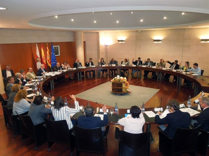 Pleno de la Diputación de Huesca
