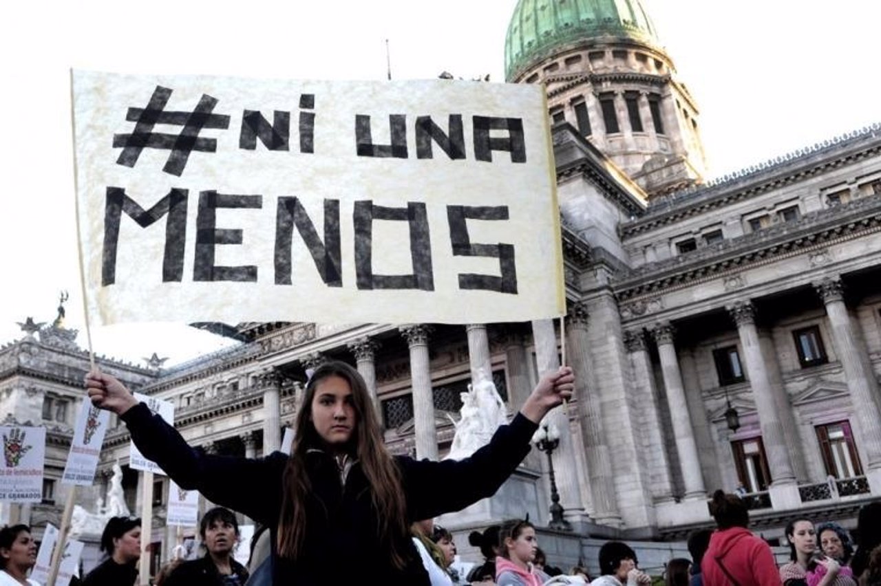Argentina manifestación feminicidios