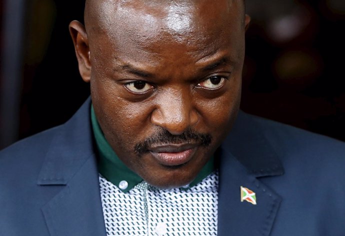 El presidente de Burundi Pierre Nkurunziza 