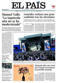 Las portadas de los periódicos de hoy, viernes 3 de junio de 2016