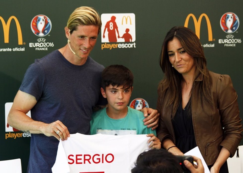 Fernando Torres, rojiblanco de corazón, preparado para la Eurocopa de Francia