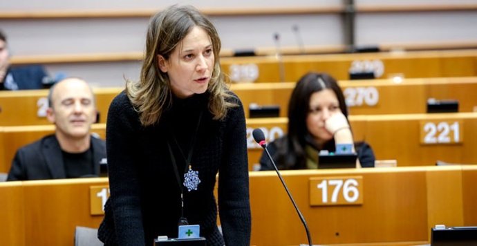 La eurodiputada de IU Marina Albiol 