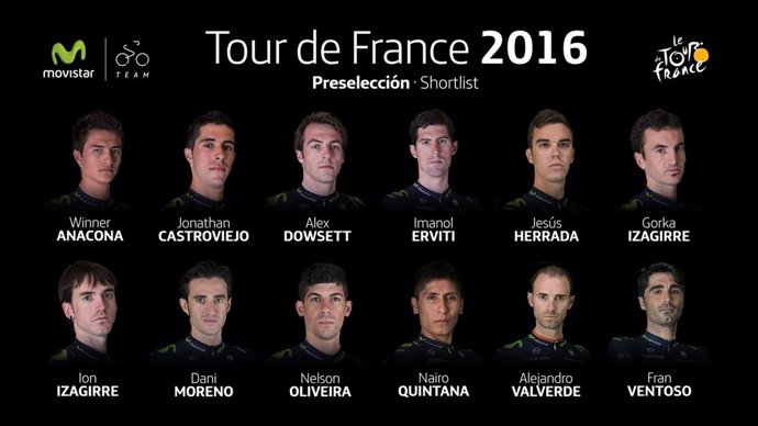 Movistar lista previa Tour Francia
