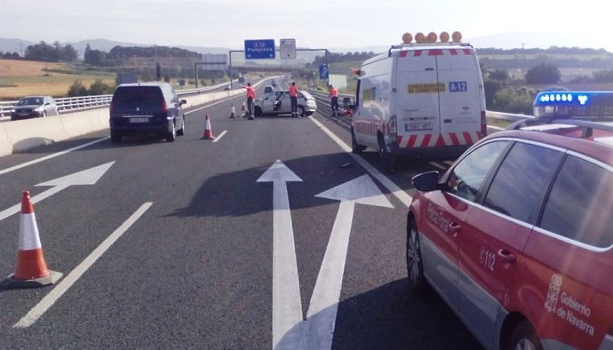 Imagen del accidente.