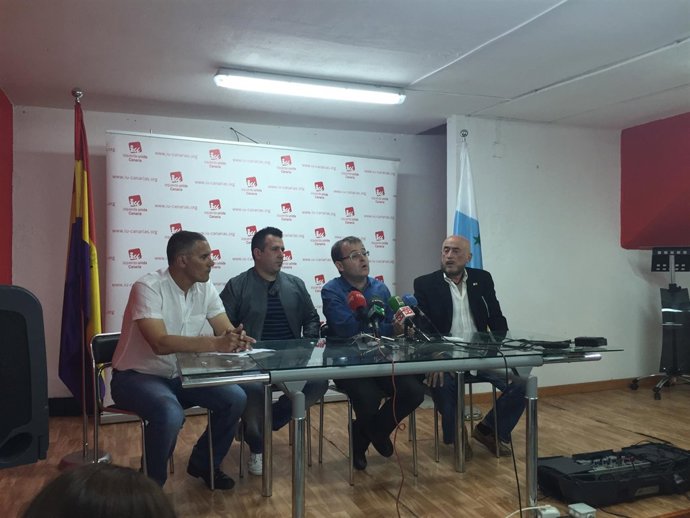 Rueda de prensa de IUC