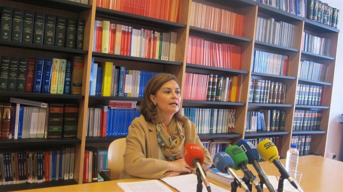 Esther Fernández García, fiscal superior de Asturias. 