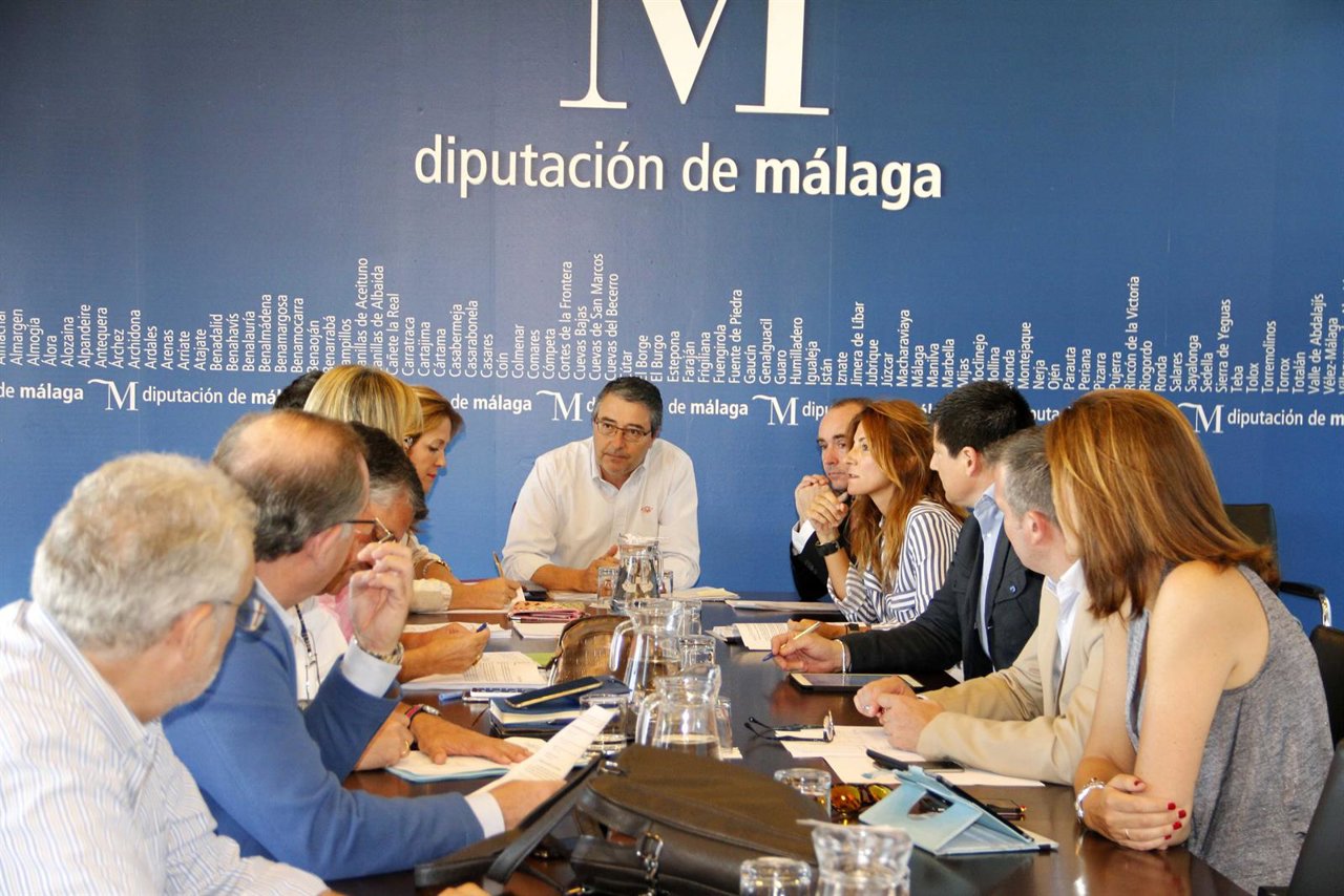 Junta gobierno de la Diputación de Málaga Francisco Salado
