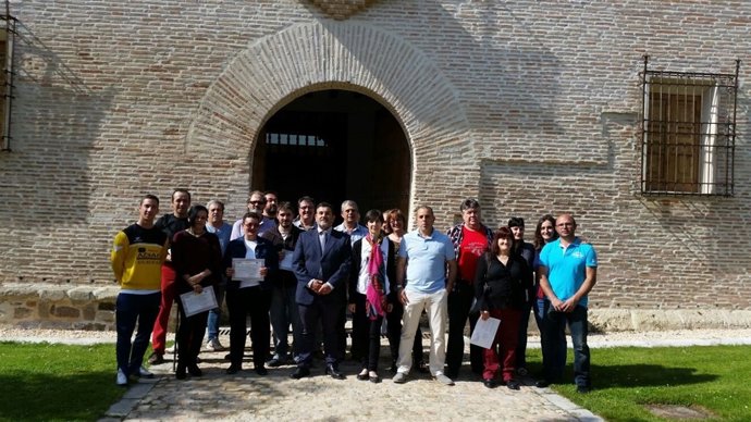 Clausura del taller de empleo en Veruela