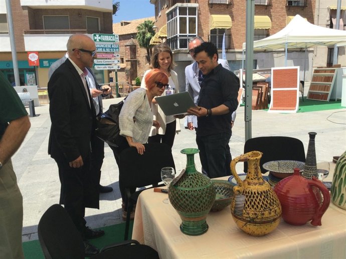 Francisca Pleguezuelos en Ceramiba 2016