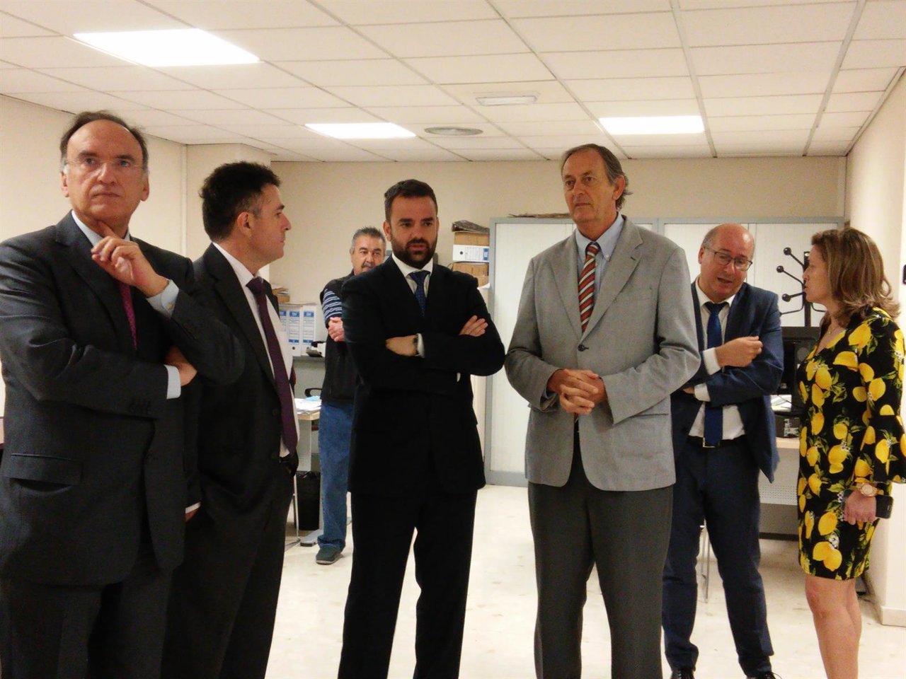 NP Visita Juzgados De Santa Cruz De Tenerife