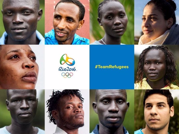 Diez refugiados competirán en los Juegos Olímpicos de Río de Janeiro