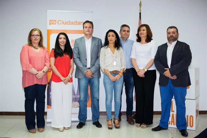 Presentación de la candidatura de C's de Almería al Congreso