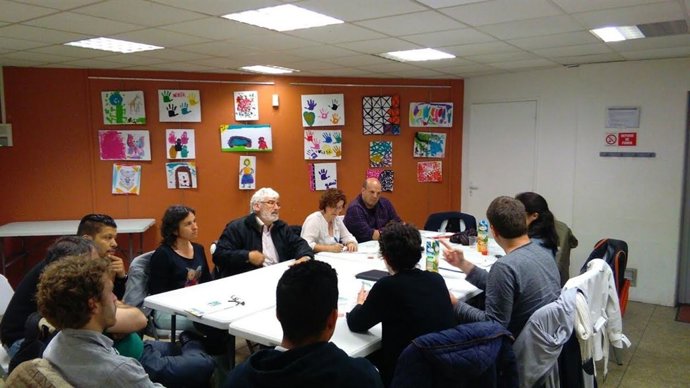 Luisa Broto intercambia experiencias en Toulousse