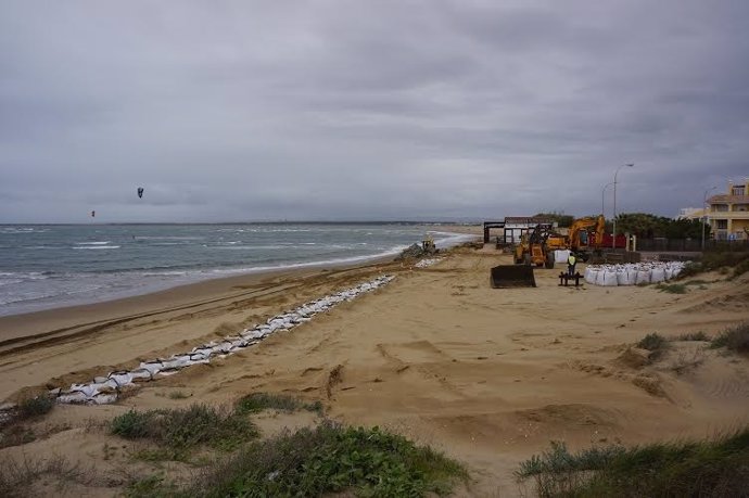 Playa de Isla Canela en Ayamonte (Huelva).