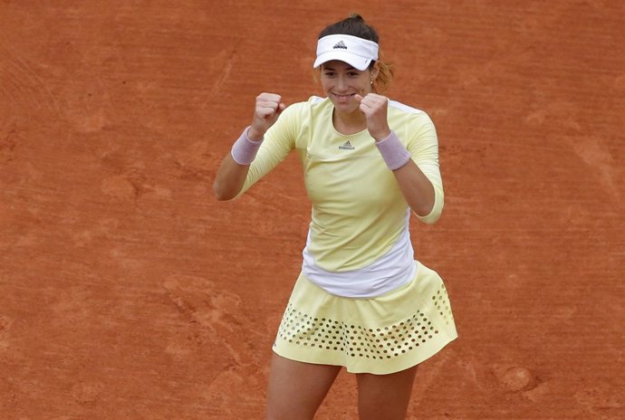 La tenista española Garbiñe Muguruza