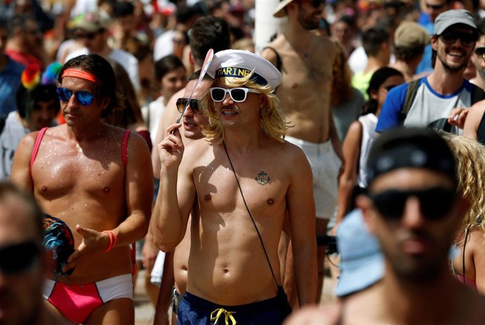Festival gay en Tel Aviv, en Israel 