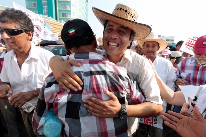 Cuitlahuac Garcia, candidato de Morena en Veracruz