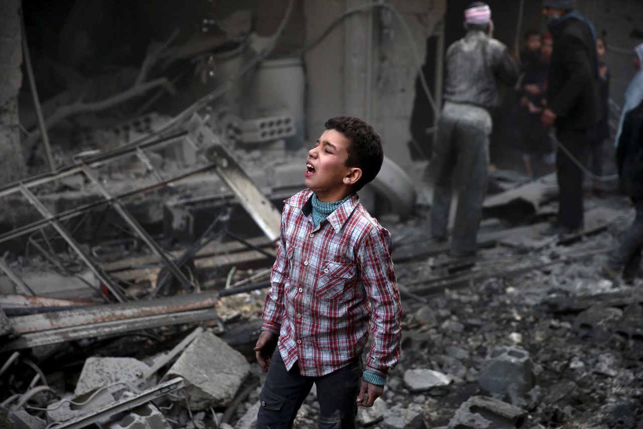Niño de la guerra / Siria