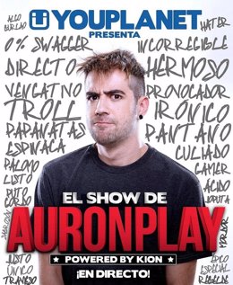 El show de Auronplay este domingo en Cartagena