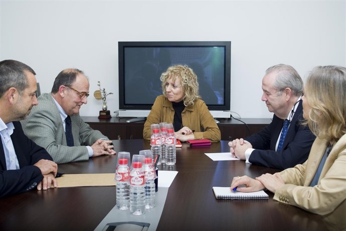 Díaz Tezanos se reúne con representantes de COACan