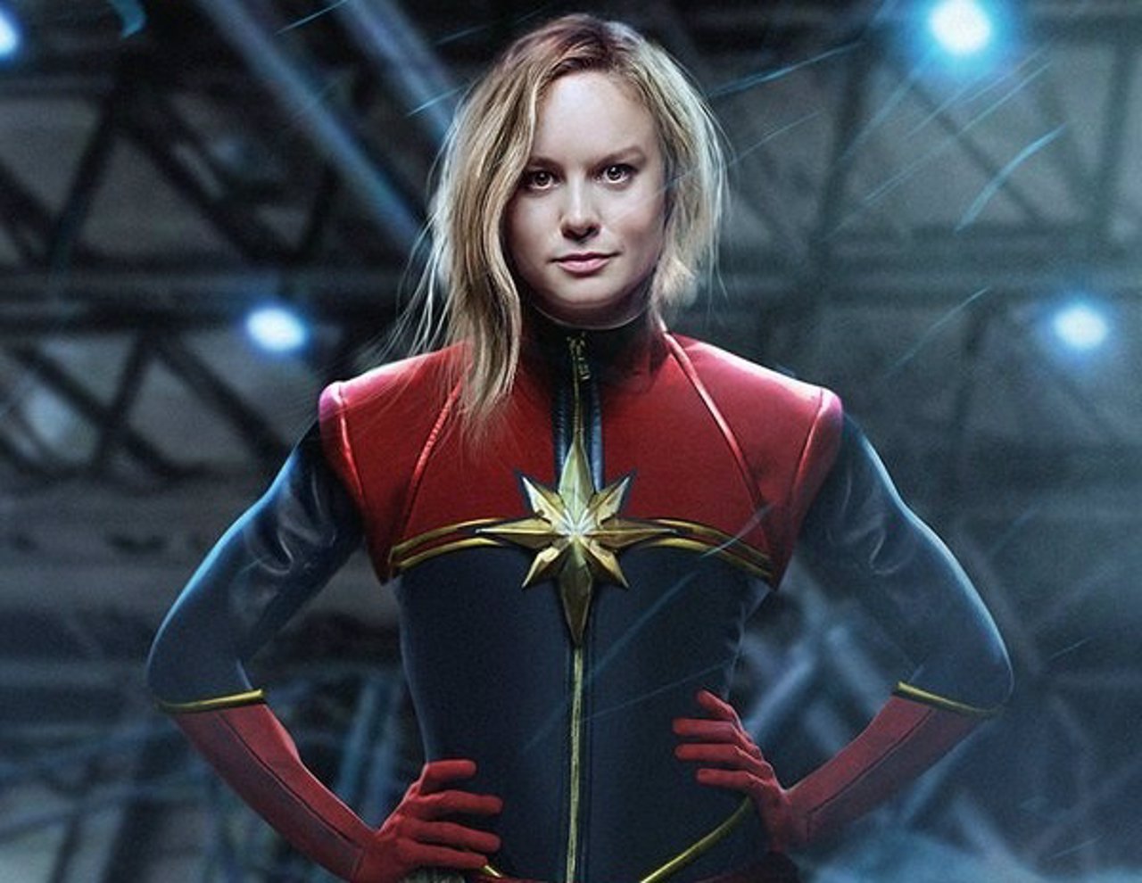 Brie Larson como Capitana Marvel 
