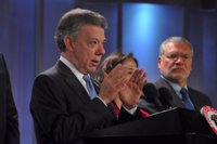 Santos: "Los inversionistas llegarán cuando la paz llegue a Colombia"