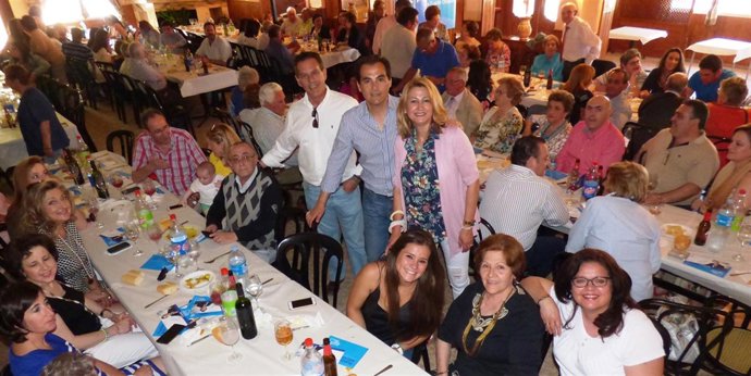 José Antonio Nieto, en una convivencia de afiliados del PP de Córdoba