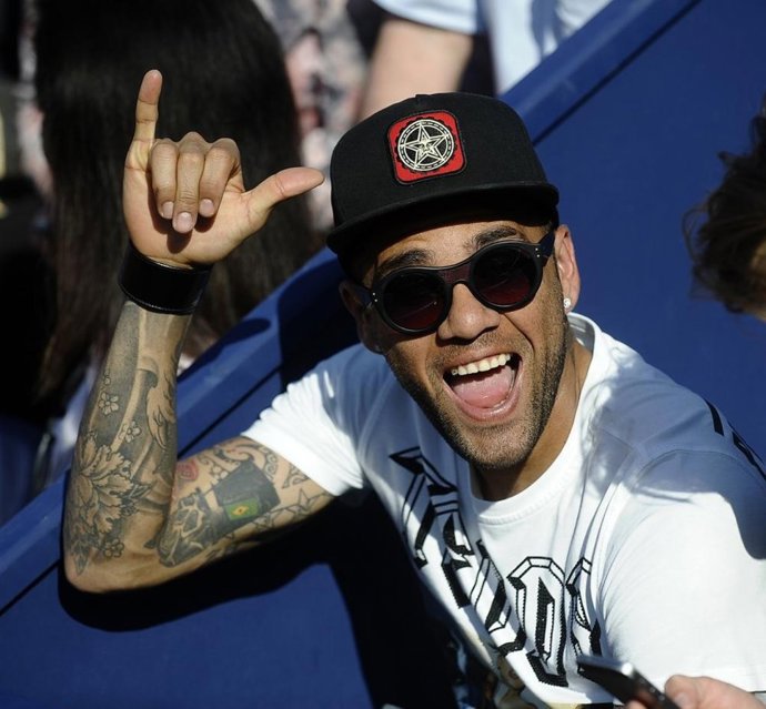 Dani Alves en el Conde de Godó