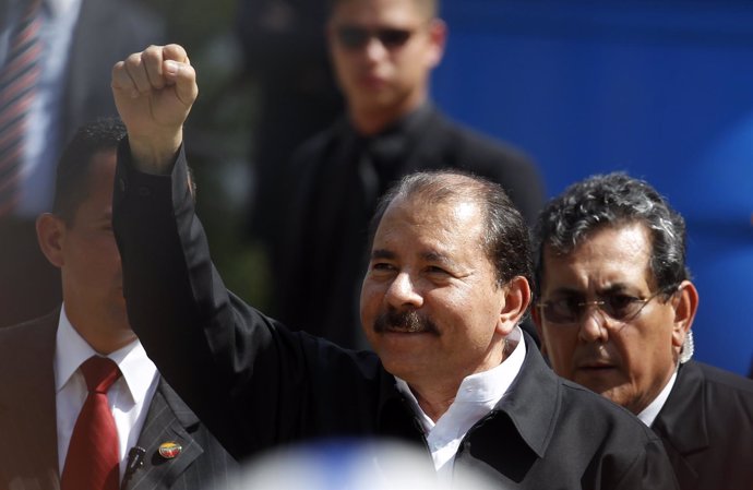 El presidente de Nicaragua, Daniel Ortega.