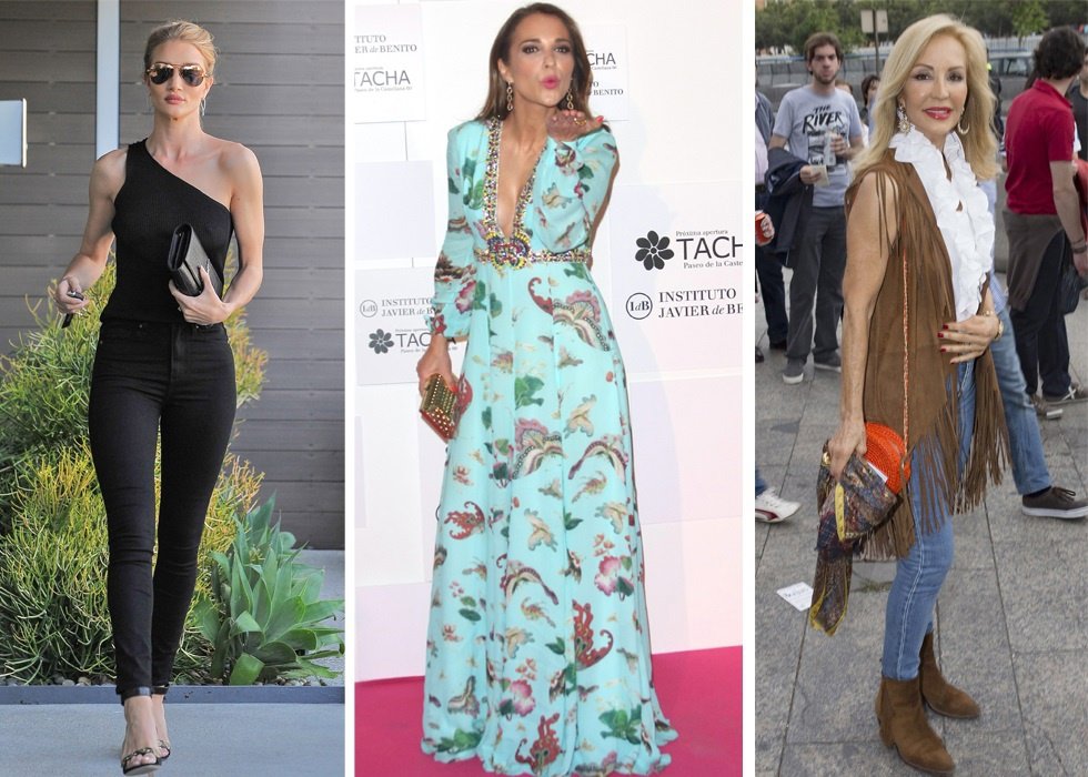 Las mejor vestidas: Paula Echevarría, Carmen Lomana, Rossie Huntington-Whitley