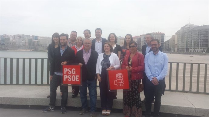 Candidatos al Congreso y al Senado del PSOE por A Coruña