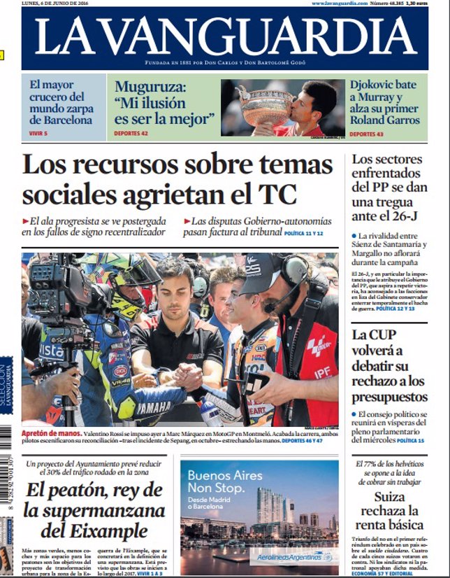 La vanguardia 6 junio