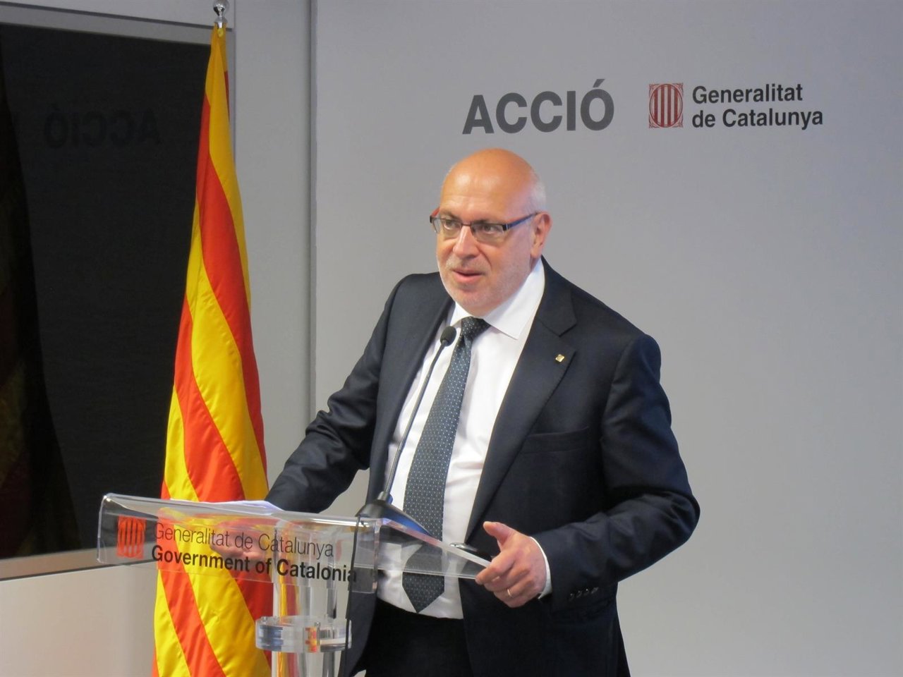 El conseller Jordi Baiget