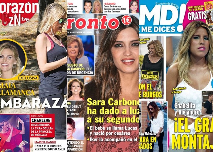 Amaia Salamanca embarazada, Chabelita y Alejandro juntos y Rosa Benito corazón