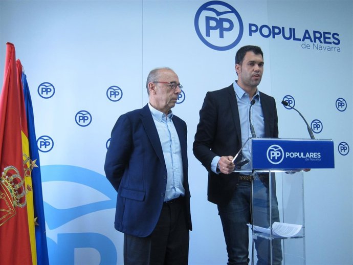 José Cruz Pérez Lapazarán y Javier García, del PPN.