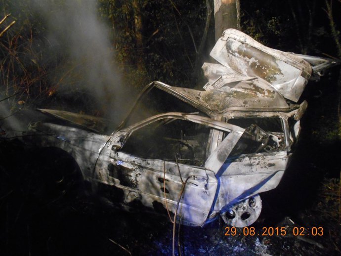 Accidente Val do Dubra (A Coruña) con dos fallecidos