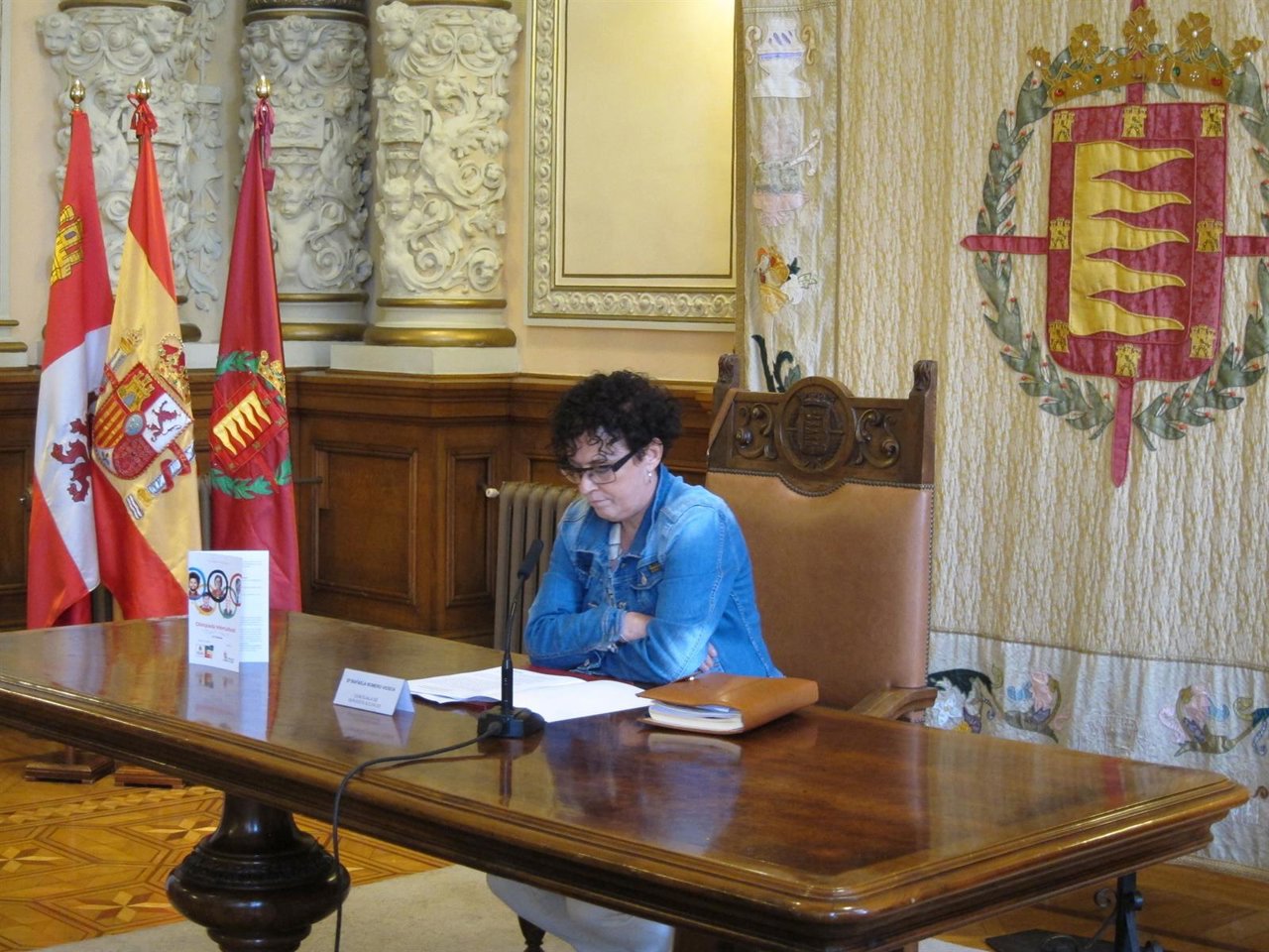Rafaela Romero en rueda de prensa