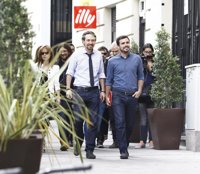 Pablo Iglesias felicita a Alberto Garzón y a la nueva dirección de IU: "Os necesitamos"