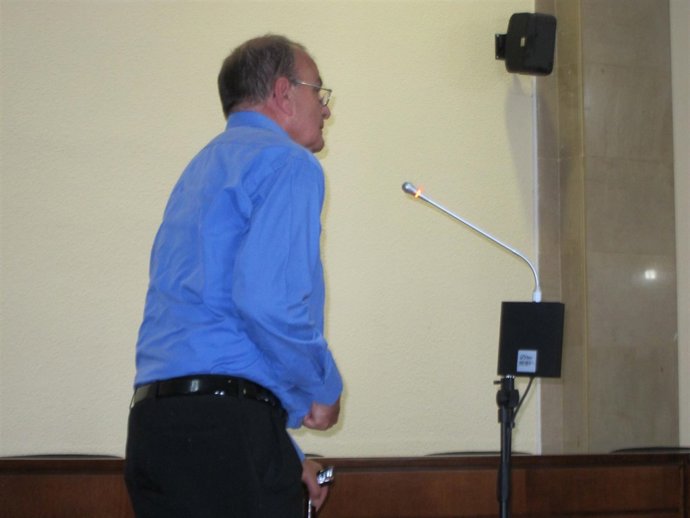 Imagen del acusado durante el juicio