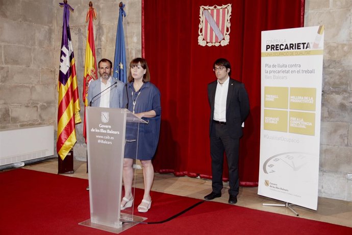 Armengol presenta el Plan contra la Precariedad